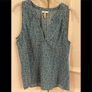 Joie sleeveless silk top